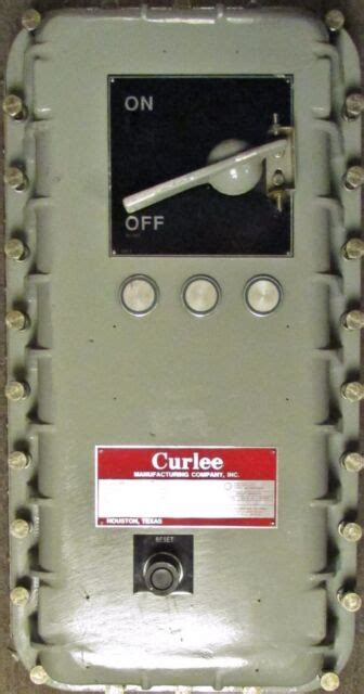 curlee electrical enclosures|Curlee E0B Eob Explosion Proof Starter Breaker Combination .